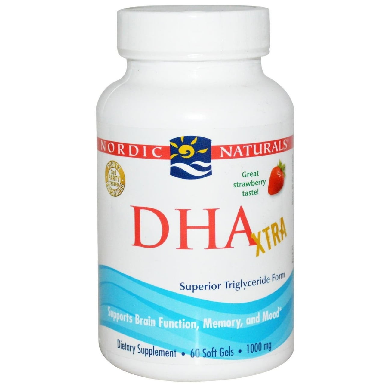 Nordic Naturals DHA Xtra Strawberry 60 ct Walmart Canada