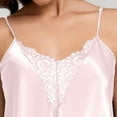 thumbnail image 5 of night shirt New Lace V-Neck Nightgown for Women Spaghetti Strap Lightweight Short Sleep Dress Sleeveless Soft Nightdress Home Wear, 5 of 8