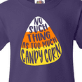 thumbnail image 4 of Inktastic Halloween No Such Thing as Too Much Candy Corn Youth T-Shirt, 4 of 5
