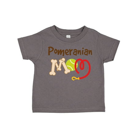 

Inktastic Pomeranian Dog Mom Gift Toddler Toddler Girl T-Shirt