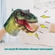 thumbnail image 4 of Marionetas de mano de dinosaurio, decoración de Halloween, juguetes de entretenimiento, recuerdos de fiesta Verde, 4 of 9