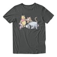 thumbnail image 2 of Disney Winnie The Pooh Awesome Friends Men's T Shirt (Charcoal, S-XXXL), 2 of 4