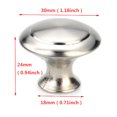 thumbnail image 2 of 20 Pcs Bouton de Tiroir en Acier Inoxydable pour Armoire Maison, 2 of 10