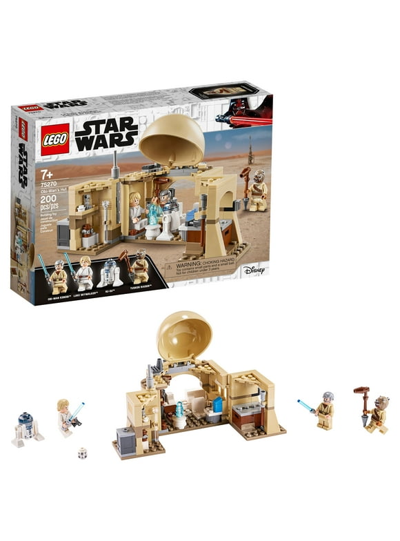 LEGO Star Wars: A New Hope Obi-Wan's Hut 75270 Adventure Building Toy for Children 7+ (200 pieces)