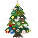 thumbnail image 1 of Árbol de Navidad de fieltro DIY Árbol de Navidad de tela de fieltro Decoración navideña de fieltro Árbol de Navidad de fieltro tridimensional, 1 of 6