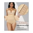 thumbnail image 3 of MISS MOLY Women Tummy Control Panties Waist Cincher Girdle High Waisted Butt Lifting Shaping Panties Slimming Shapewear Brief, 3 of 6