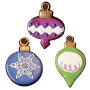 Ann Clark Christmas Ornament Cookie Cutter Set, 3-Piece, Made in USA
