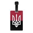 thumbnail image 1 of Custom Special Forces Of Ukraine Luggage Tag With Name Card Alpha Group Privacy Cover ID Label for Travel Bag Suitcase, 1 of 1