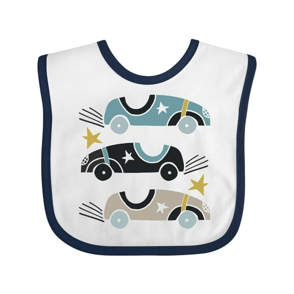 Inktastic Race Car Baby Boy Clothes Boys Baby Bib
