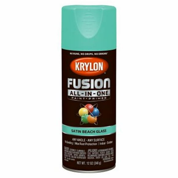 Krylon Diversified Brands 251108 12 oz Bea Glass Satin Spray Paint