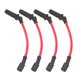 thumbnail image 4 of Cables de bujía Cable de encendido Juego de cables de cables de bujía Baja resistencia 8 piezas Resistencia al desgaste Alta resistencia para automóvil ANGGREK Otros, 4 of 8