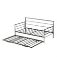 thumbnail image 6 of Kuurfuurdo Twin Steel Daybed With Pop-Up Trundle, 6 of 8