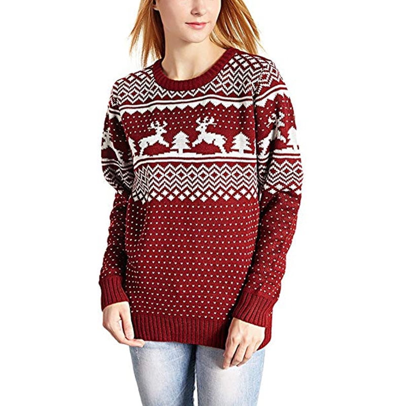 christmas sweater womens walmart