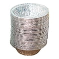 thumbnail image 1 of Moldes para tarta de huevo Wdftyju Papel de Aluminio Desechable 200 Uds, 1 of 5