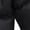 Black, variant on Women's Solid Color Hooded Puffer Jacket Zipper Long Sleeve Casual Outerwear with Two Pockets Orange S