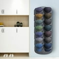 thumbnail image 4 of Gupgi Hanging Hat Rack Over The Door Hat Rack, 7/14 Pockets Cap Organizer Space Saving Baseball Hat Storage Rack, 4 of 8