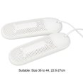 thumbnail image 5 of Shoe Dryer Boot Dryer Thermal 3 Level Timer Eliminate Bad Odor Sweat Round Edge Mesh Hole Shoe Warmer for Work Boots US Plug 100120V, 5 of 5