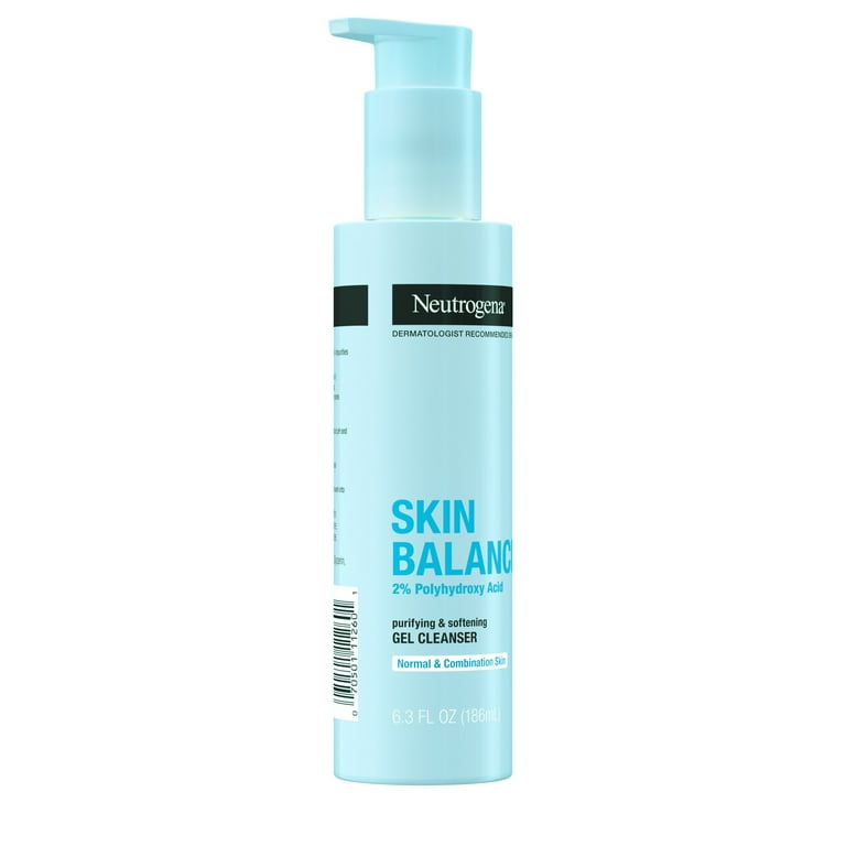 Neutrogena Skin Balancing Gel Cleanser; 2% Polyhydroxy Acid, 6.3 oz Neutrogena Skin Balancing Gel Cleanser; 2% Polyhydroxy Acid, 6.3 oz
