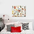thumbnail image 4 of Picia Funny Farmers Pattern Decorative Picture – Unique Wall Art, Modern Canvas Print for Trendy Interiors (Horizontal), 4 of 6