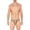 Gold, variant on Mens Solid Green Thunder Contour Pouch Bikini Swimsuit Large