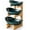 Green B, 3 tier, variant on SolarSoda Ceramics Storage Baskets, 3 Tiers Detachable