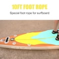 thumbnail image 2 of Correa para Tabla Surf Remo en Espiral 10 Pies (amarillo), 2 of 8