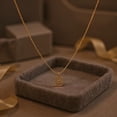 thumbnail image 6 of Deeceymbur Women Gold Initial Necklace Letter Dainty Pendant Personalized Alphabet Name Chain, 6 of 8