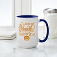 thumbnail image 4 of CafePress - Most Wonderful (Orange) Large Mug - 15 oz Ceramic Large White Novelty Mug, 4 of 4