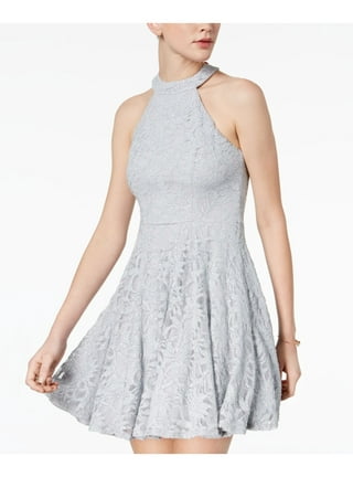 Short Silver Prom Dresses