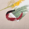 thumbnail image 6 of Unique Bargains 1 Pc Fashion Feather Pattern Headbands for Women Red, 6 of 6