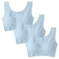 thumbnail image 1 of Comfortable And Elastic Women's Sports Bra With Bra Daily Bra 3PC, 1 of 9