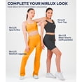 thumbnail image 6 of Nirlon Y Back Adjustable Sports Bras For Women - Nirlux Camisole Sports Bra, Stretchy Womens Tops Soft Workout Tops For Women (Black, 10), 6 of 6