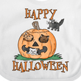 thumbnail image 4 of Inktastic Happy Halloween Kittens in a Pumpkin Boys or Girls Baby Bib, 4 of 4