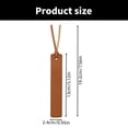 thumbnail image 4 of 5Pcs Vintage Leather Bookmarks Traditional Tassels Bookmarks Book Page Mark, 4 of 10