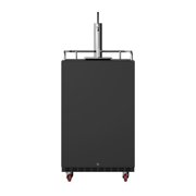 Edgestar Br7001 24 ثلاجة تحويل Kegerator واسعة النطاق للأذرع كاملة الحجم - غير القابل للصدأ