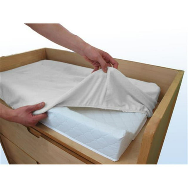 L A Baby Combo Pack with 32 in. Contour Changing Pad and White Terry Cover