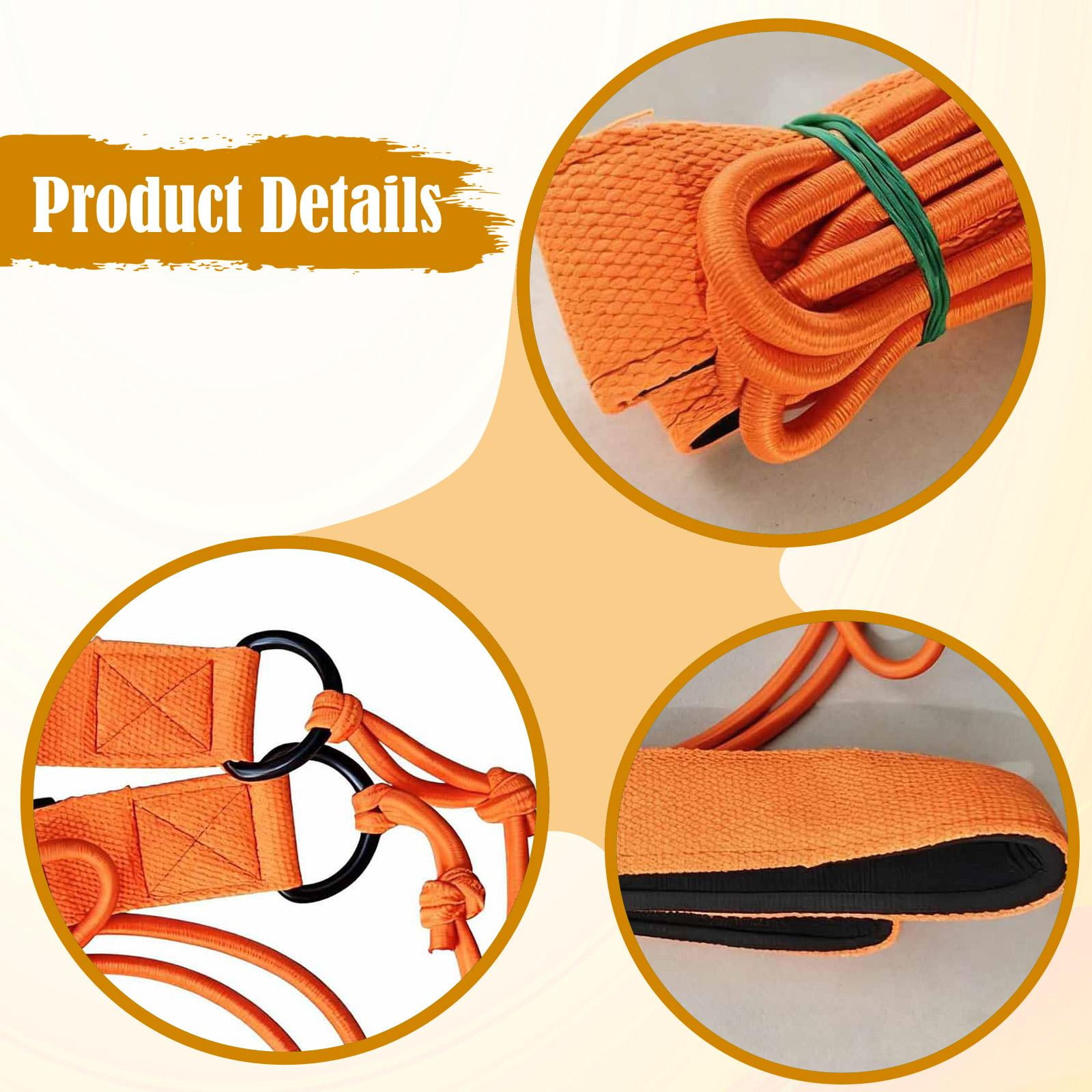 Elastic Rope Training Rope Resistance Band Durable Material for Spine Correction Home Gym Users
