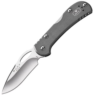 Spitfire Lockback Black with Belt Clip, 3.25