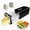 Black, variant on Eurhowing Electric Potato Cutter, Heavy Duty French Fry Cutter with Stainless Steel Blades, Veggie Chopper for Potatoes, Cucumbers and Carrots, Black