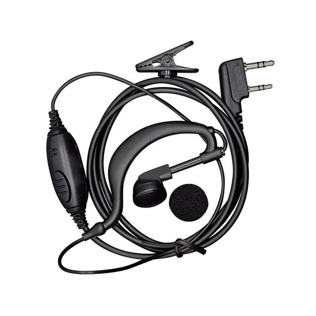 Inteprter Ear Bar Auricular Micrófono PTT Auriculares para Radio UV-5R 777 888s HYT PUXING C2073A Teléfono y Comunicación