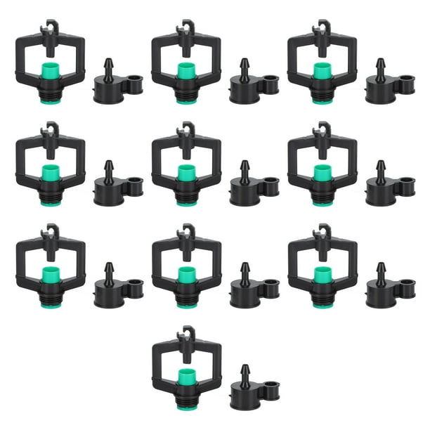 Microaspersor 10 unidades de Goteros de riego NikouMX 4 mm