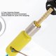 thumbnail image 4 of Herramienta De Pelado De Cables Rápido, Pelacables Eléctricos, Función De Destornillador De Biela De 1/4 De Pulgada, 6 Mm² Para Uso Doméstico E Industrial, 4 of 7