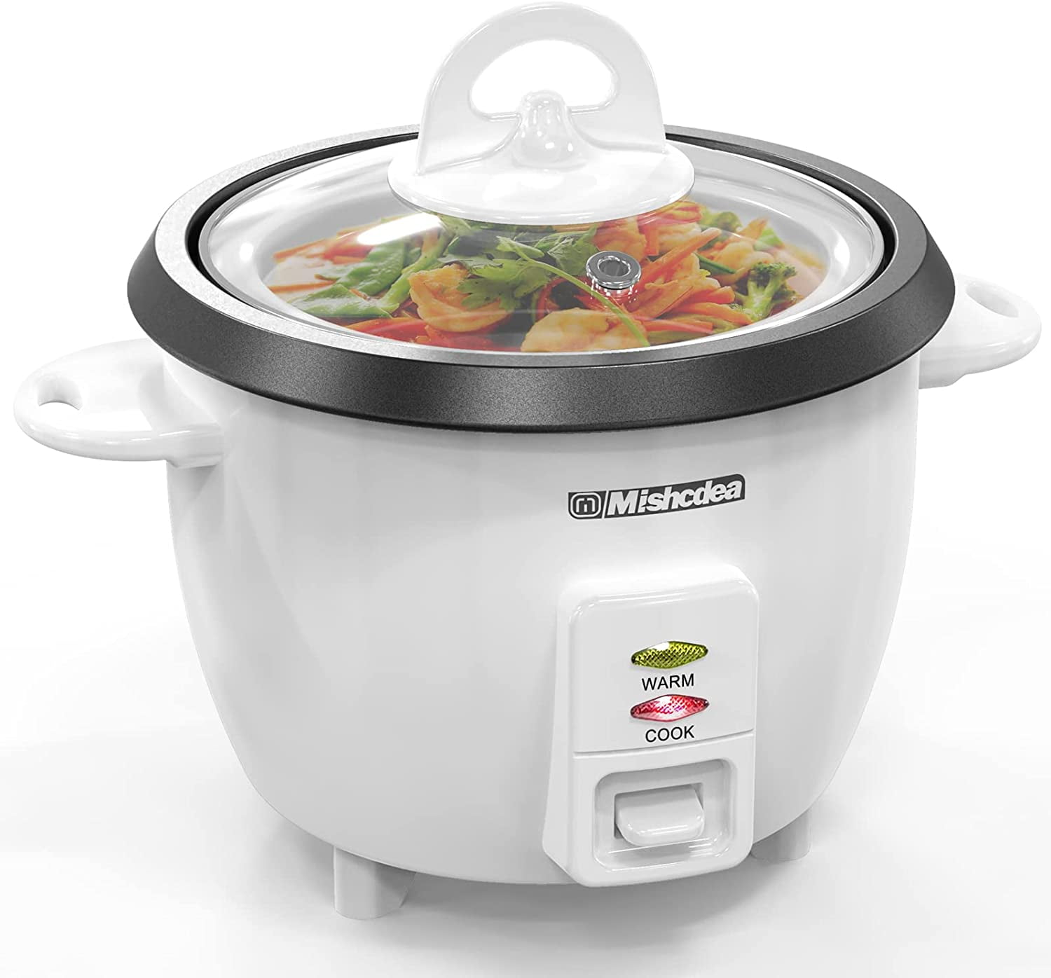 Mishcdea Rice Cooker 5 Cups Uncooked (10 Cooked) & Steam Tray