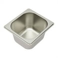 thumbnail image 5 of Stainless Steel Ice Food Serving Display Tray with 6 Pans – Hot & Cold Buffet Chiller Server, PC Roll Cover, Dual-Sided Access, 3.59qt Each Pan, for Catering & Party Use, 5 of 16