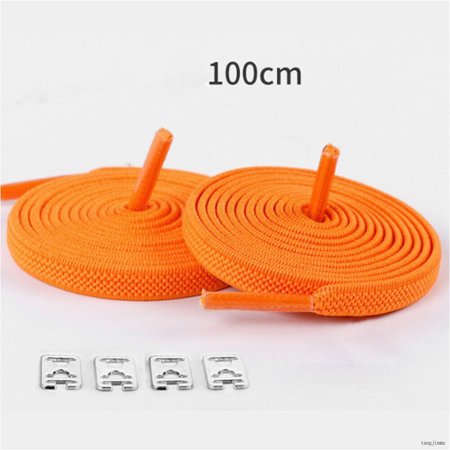 

1Pair Flat Shoe Laces No Tie Lazy Trainers Sneaker Shoelaces For Adults Kids New