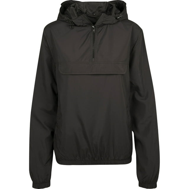 Build Your Brand Womens Basic Pullover Jacket