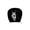 1-Black, variant on Halloween Face Print Car Headrest Covers, Elastic Automotive Seat Protector, Stylish Vehicle Interior Decor for Holiday Road Trips, Universal Fit