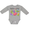 thumbnail image 3 of Inktastic Aunties Little Jellybean Cute Easter Candy Boys or Girls Long Sleeve Baby Bodysuit, 3 of 5