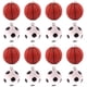 thumbnail image 1 of KAKOWELY 16 colgantes de fútbol y baloncesto para hacer llaveros., 1 of 4