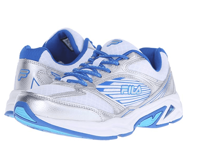Fila Fila Inspell 3 Womens White Blue Low Top Athletic Fila Fila Inspell 3 Womens White Blue Low Top Athletic